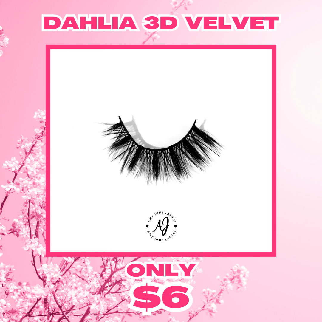 Dahlia 3D Velvet Lashes™- Dramatic Cat-Eye Lash