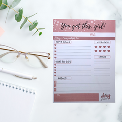 BOSS BABE Daily Planner Notepad